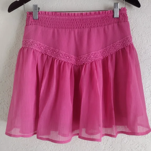 Miami Pink Mini Skirt - Picture 8 of 10